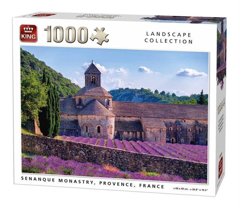 Puzzle Senanque monastery, Provence, France