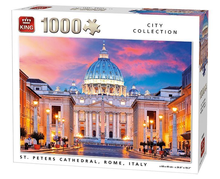 Puzzle Katedrála svätého Petra, Rím, Taliansko