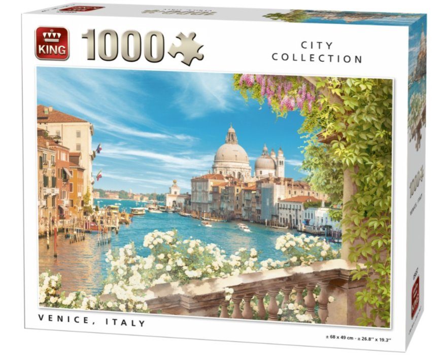 Puzzle 6000 pièces : Venise au coucher du soleil - Clementoni