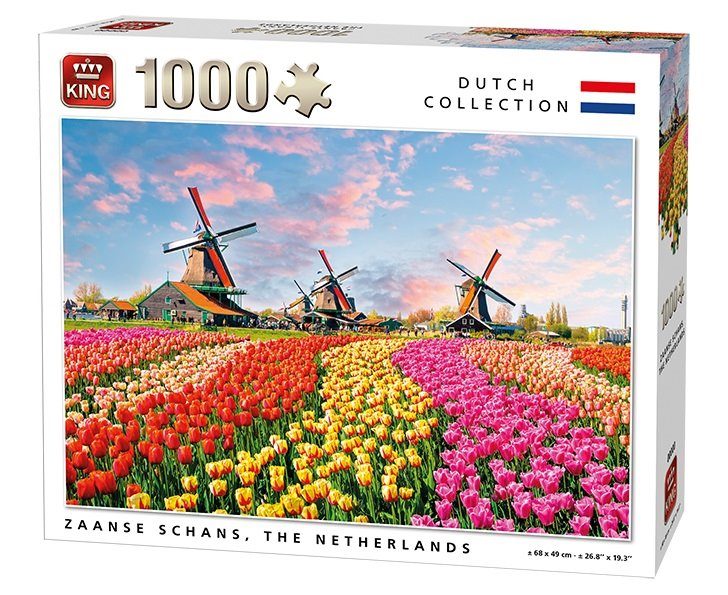 Puzzle Zaanse Schans, Hollandia