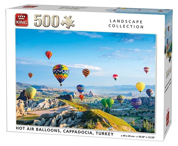 Puzzle Hot Air Balloons, Cappadocia, Turkey
