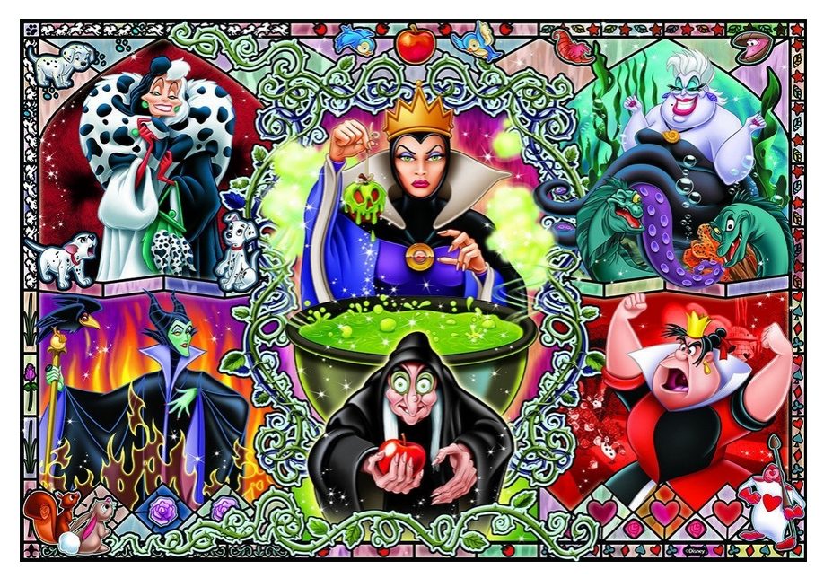 Puzzle Hexen von Disneys