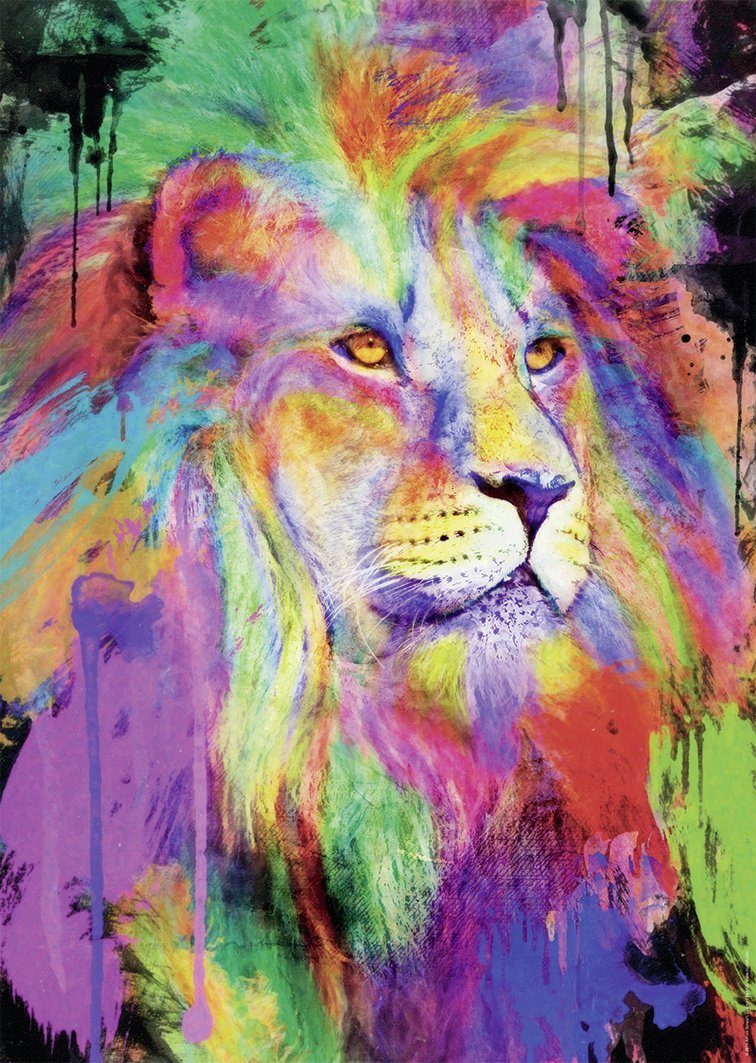 Puzzle Aimee Stewart: Majestätischer Löwe