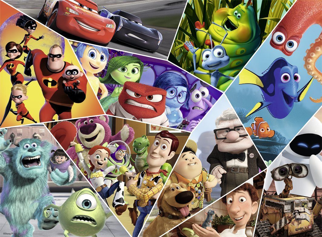 Puzzle Pixar Mix Collage
