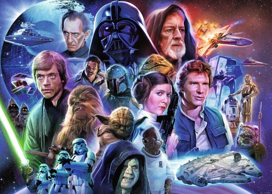Puzzle Star Wars: Limited Edition, 1 000 pieces