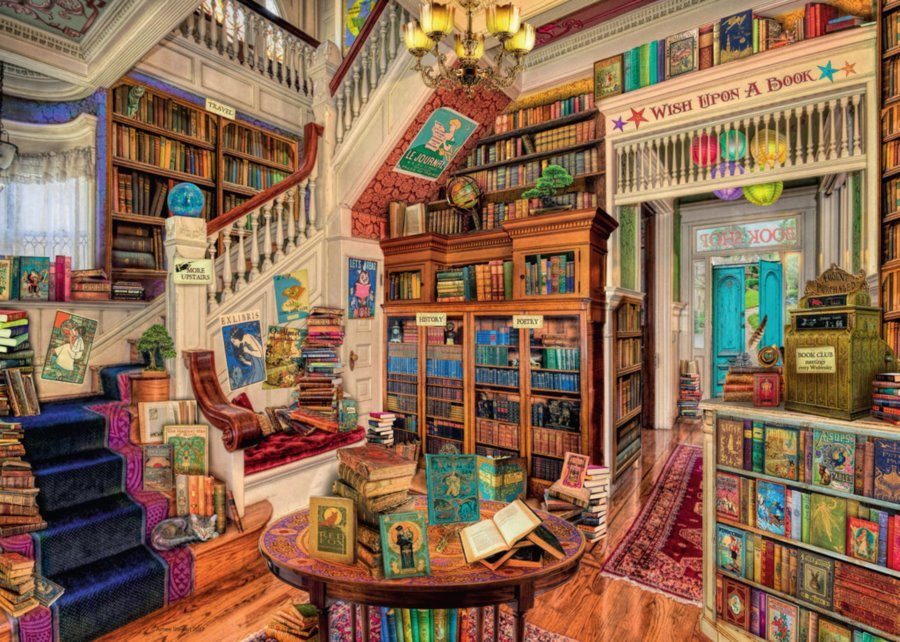 Puzzle Stewart: Fantasy Bookshop