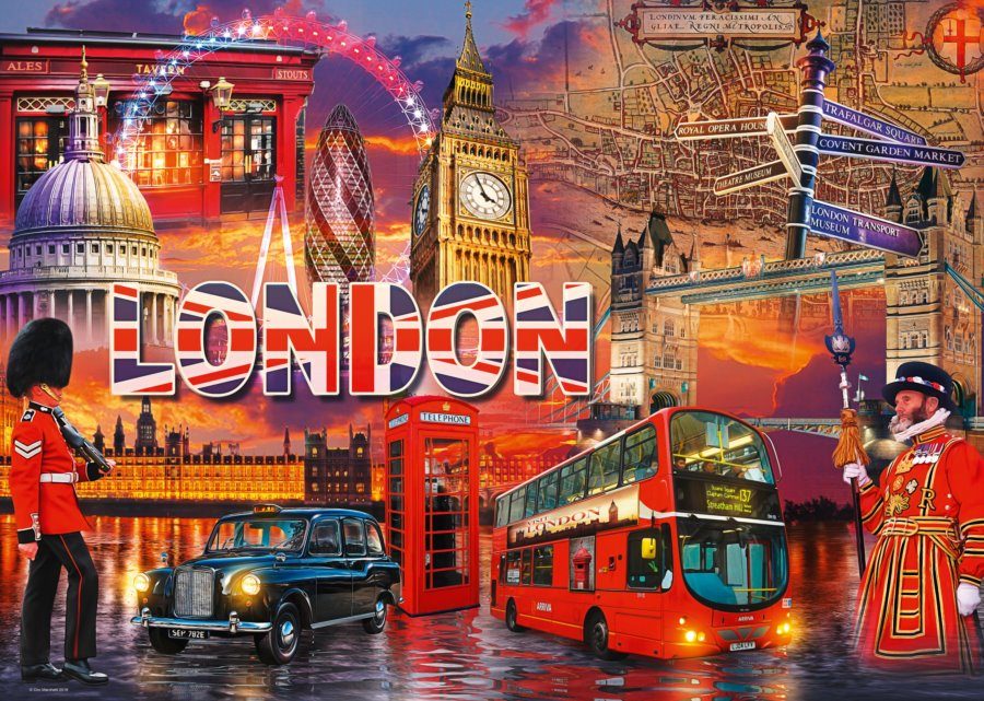 Puzzle A London látnivalói