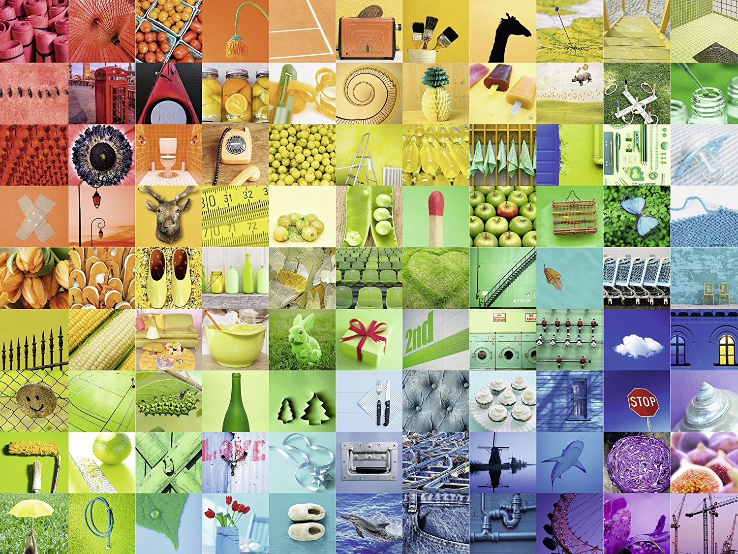 Puzzle Collage di colori