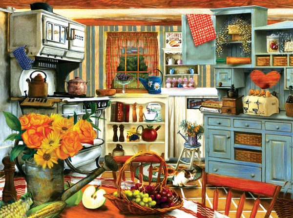 Puzzle Grandma's Country Kitchen