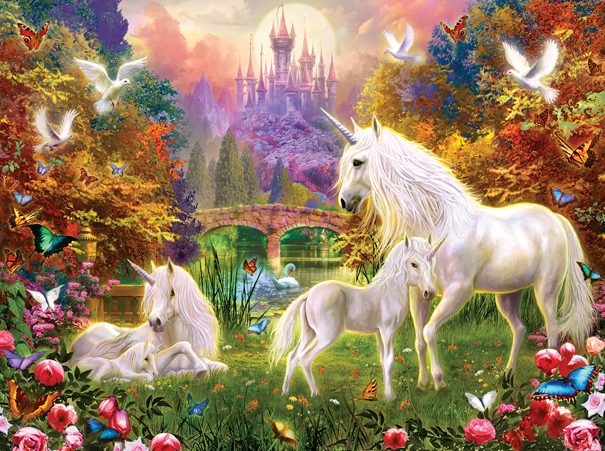 Puzzle Krasny: Castle Unicorns