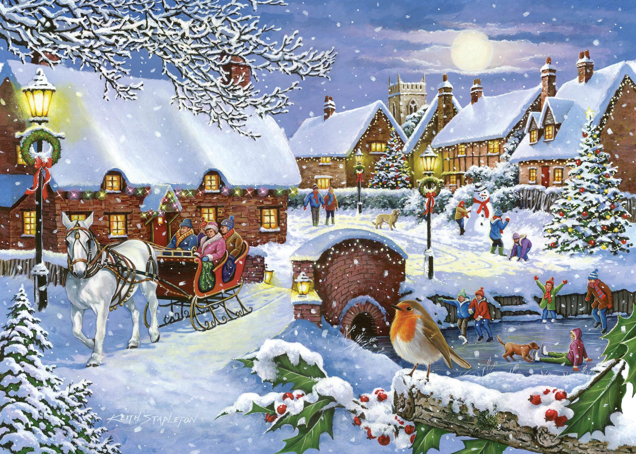 Puzzle Sleigh Ride