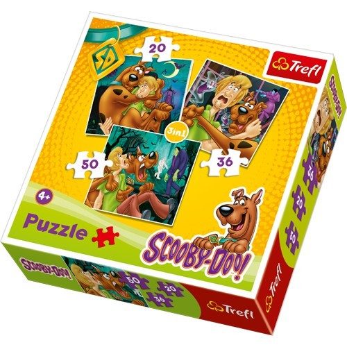 Puzzle 3in1 Scooby !!