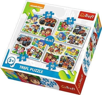 Puzzle 4v1 Nickelodeon