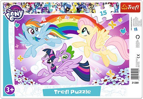 Puzzle My Little Pony: Ponies bij het spel