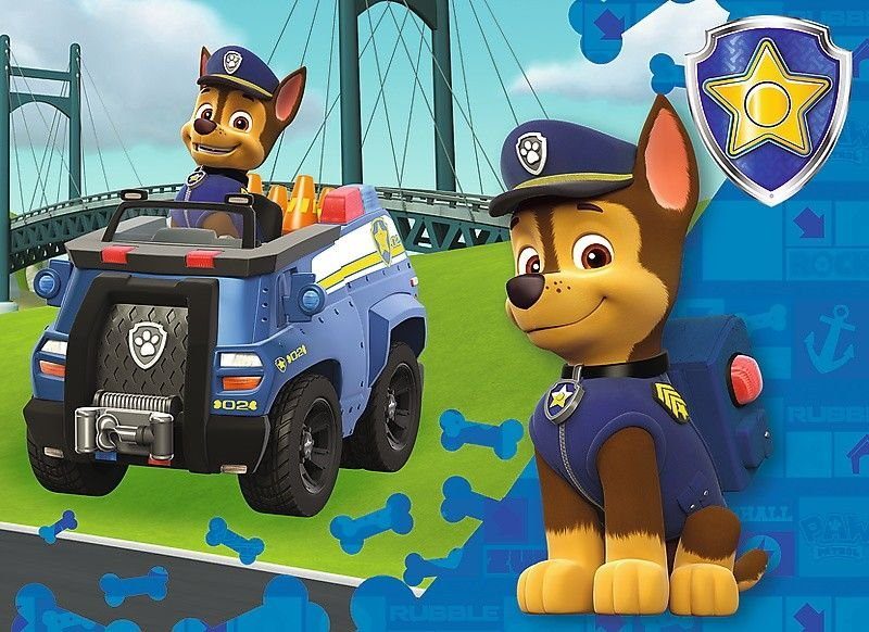 Puzzle Paw Patrol: Police Chase 20 diales