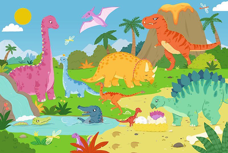 Puzzle Svetovni dinozaver 24 maxi