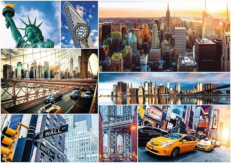 Puzzle New York - Collage
