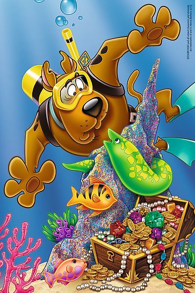 Puzzle Scooby Doo: Buceo