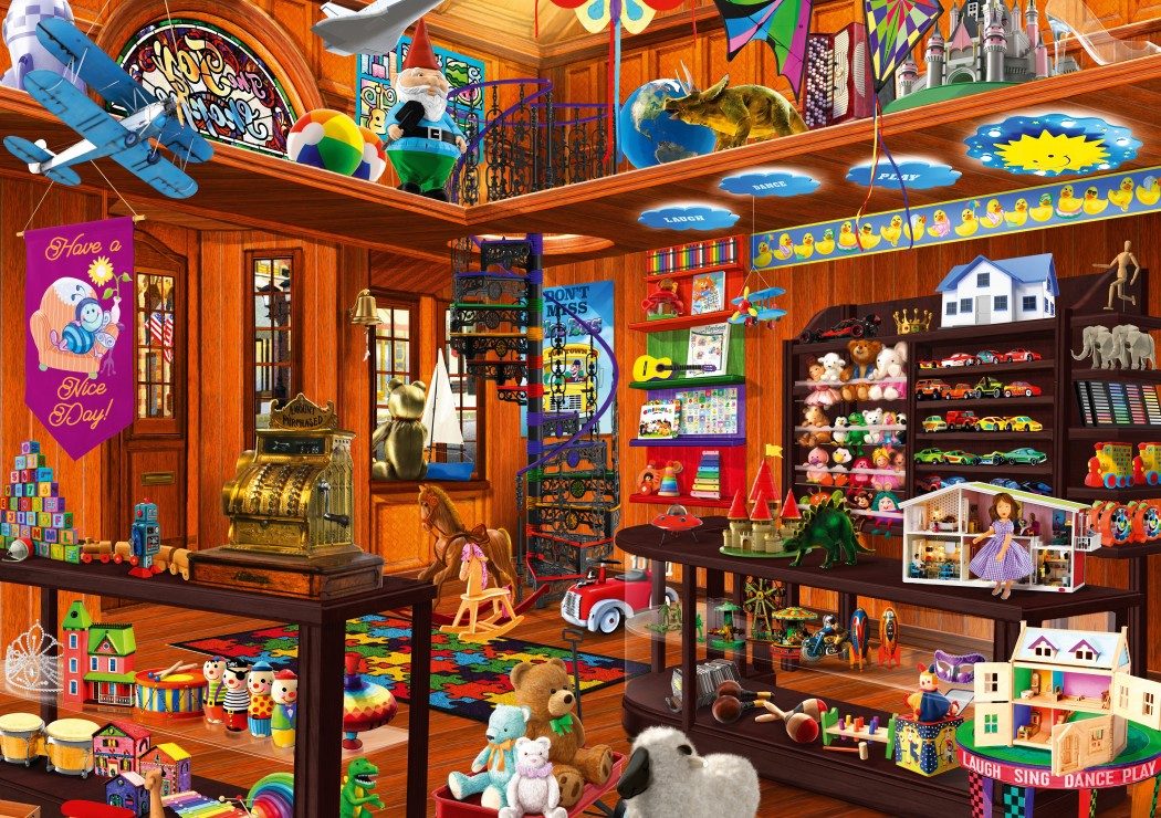 Puzzle Toy Shoppe Hidden