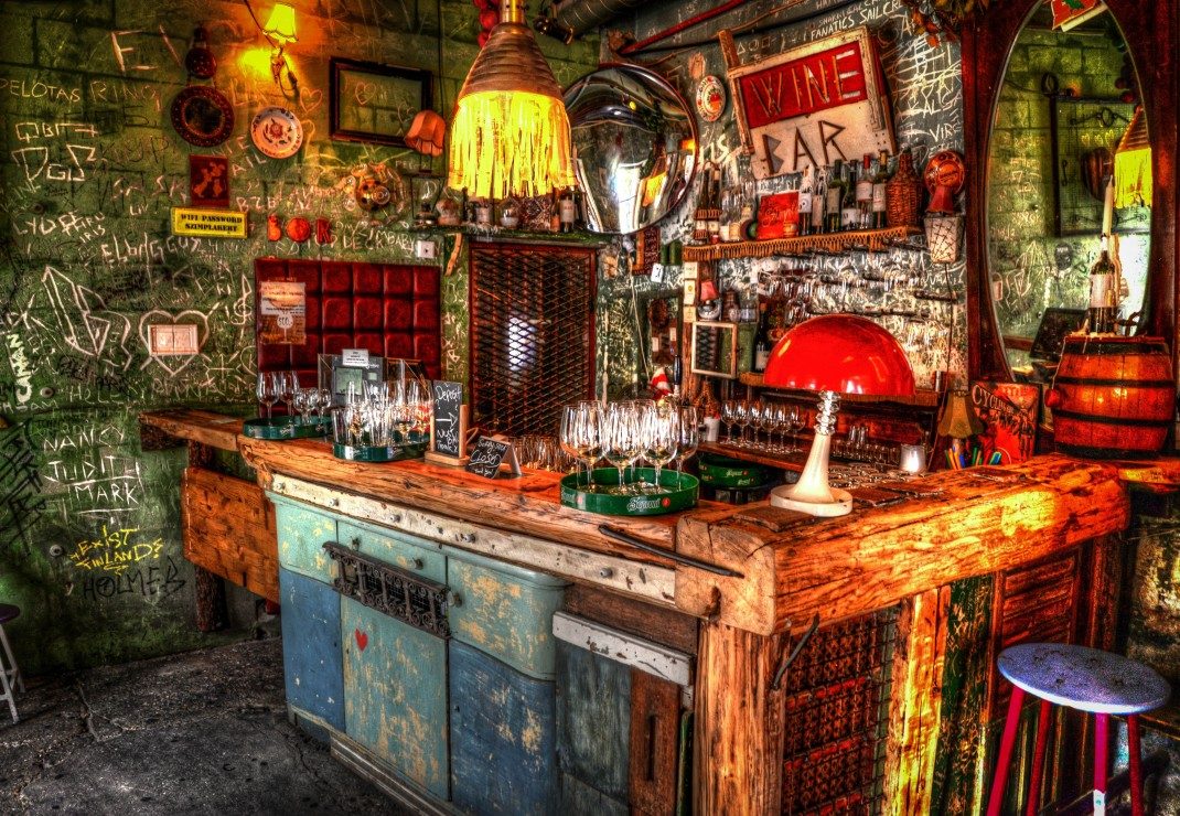 Puzzle Ruin Bar in Budapest