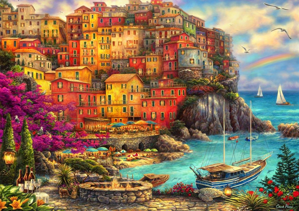 Puzzle Ziua frumoasa la Cinque Terre