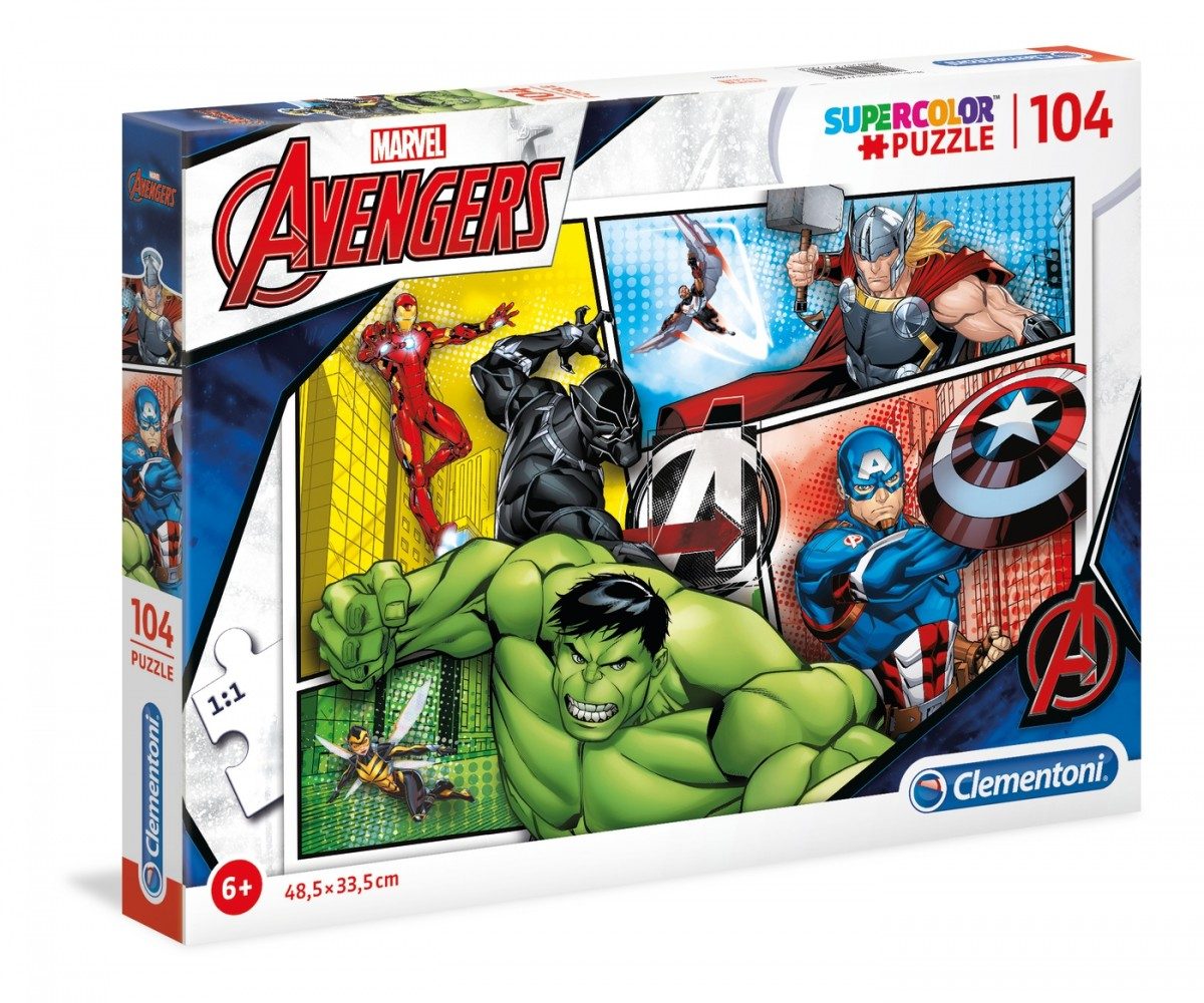 Puzzle Avengers 104 dielikov