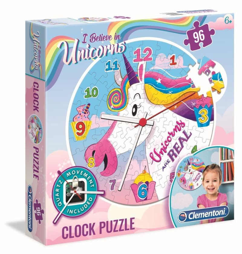 ouder Alexander Graham Bell Land Puzzle Puzzel klok Unicorn, 100 stukken | PuzzleMania.nl