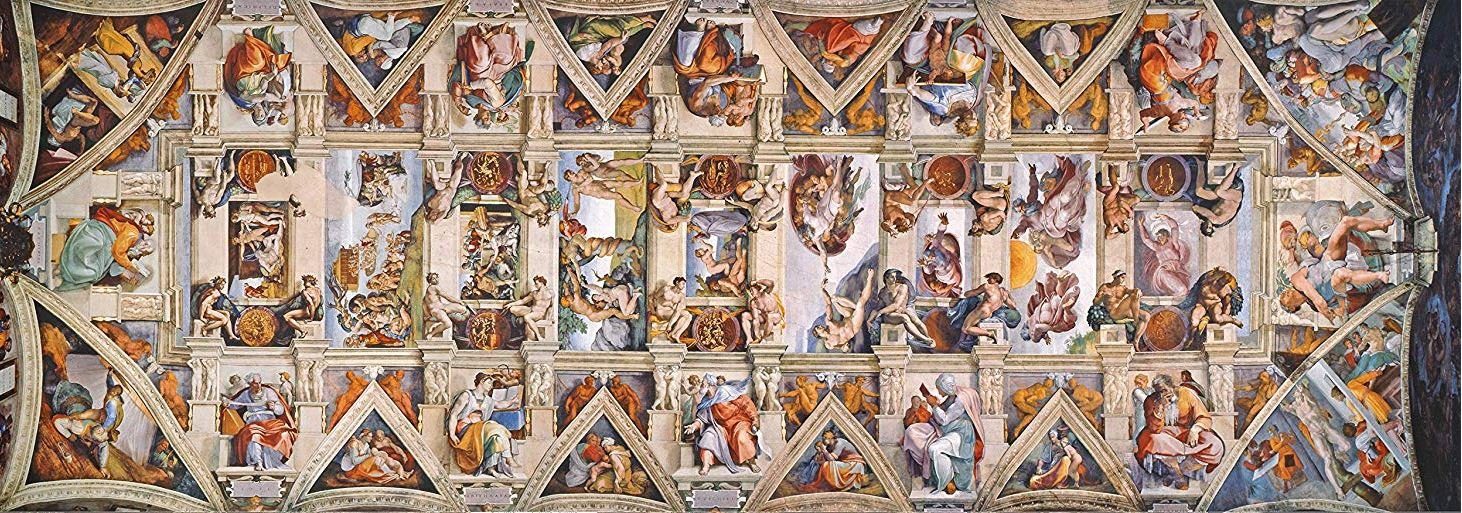 Puzzle Michelangelo Buonarroti: Sixtínska kaplnka