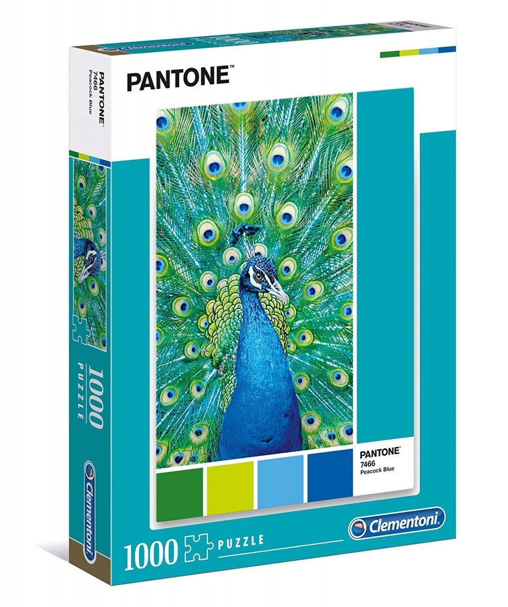 Puzzle Pantone: Peacock Blue