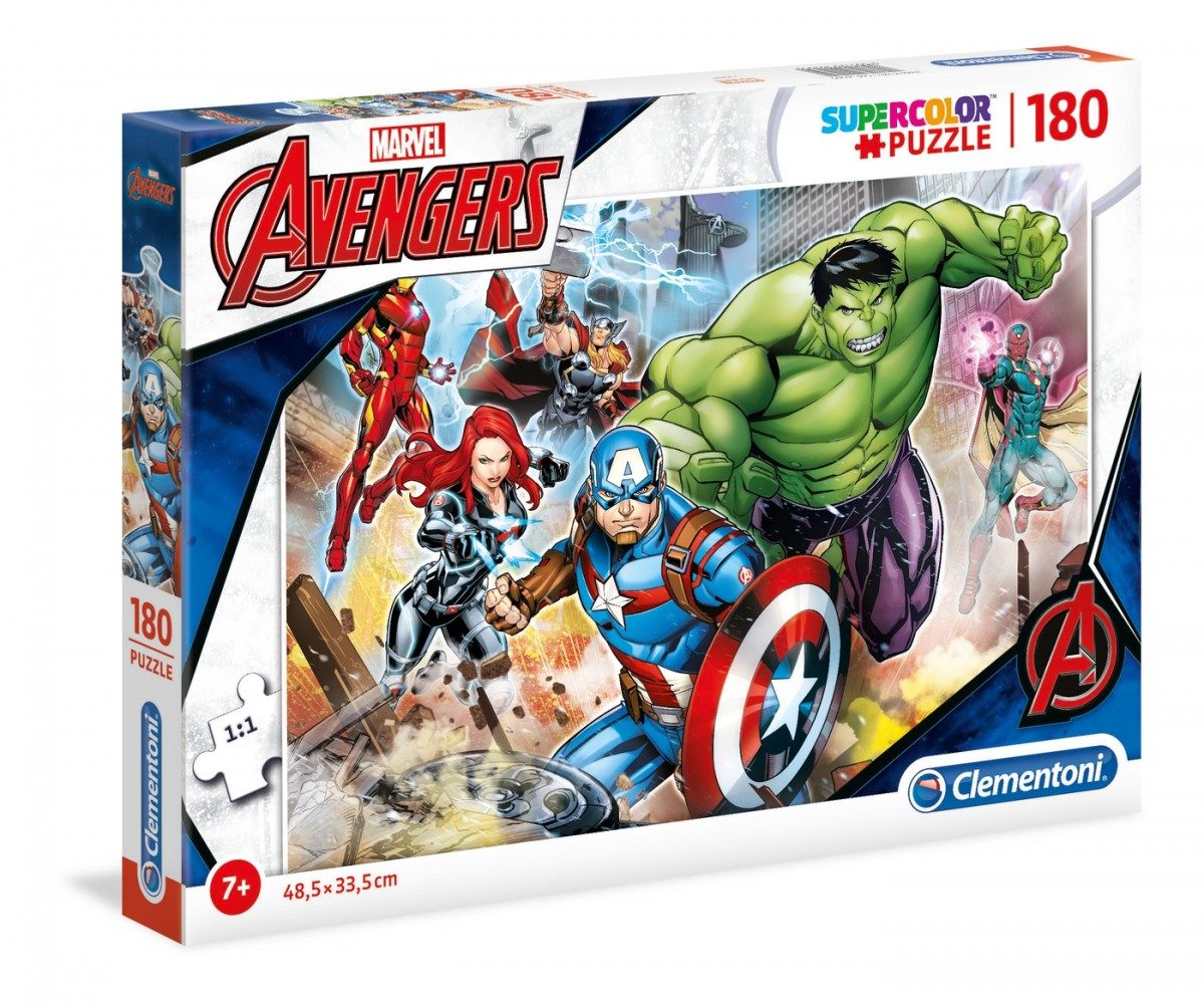 Puzzle Avengers II 180 dielikov