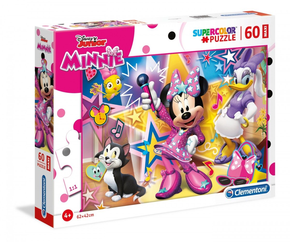 Puzzle Minnie zpěvačka 60 maxi