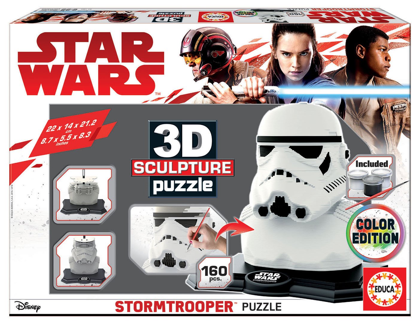 Puzzle Star Wars Stormtrooper statue, 160 pieces | Puzzle-USA.com