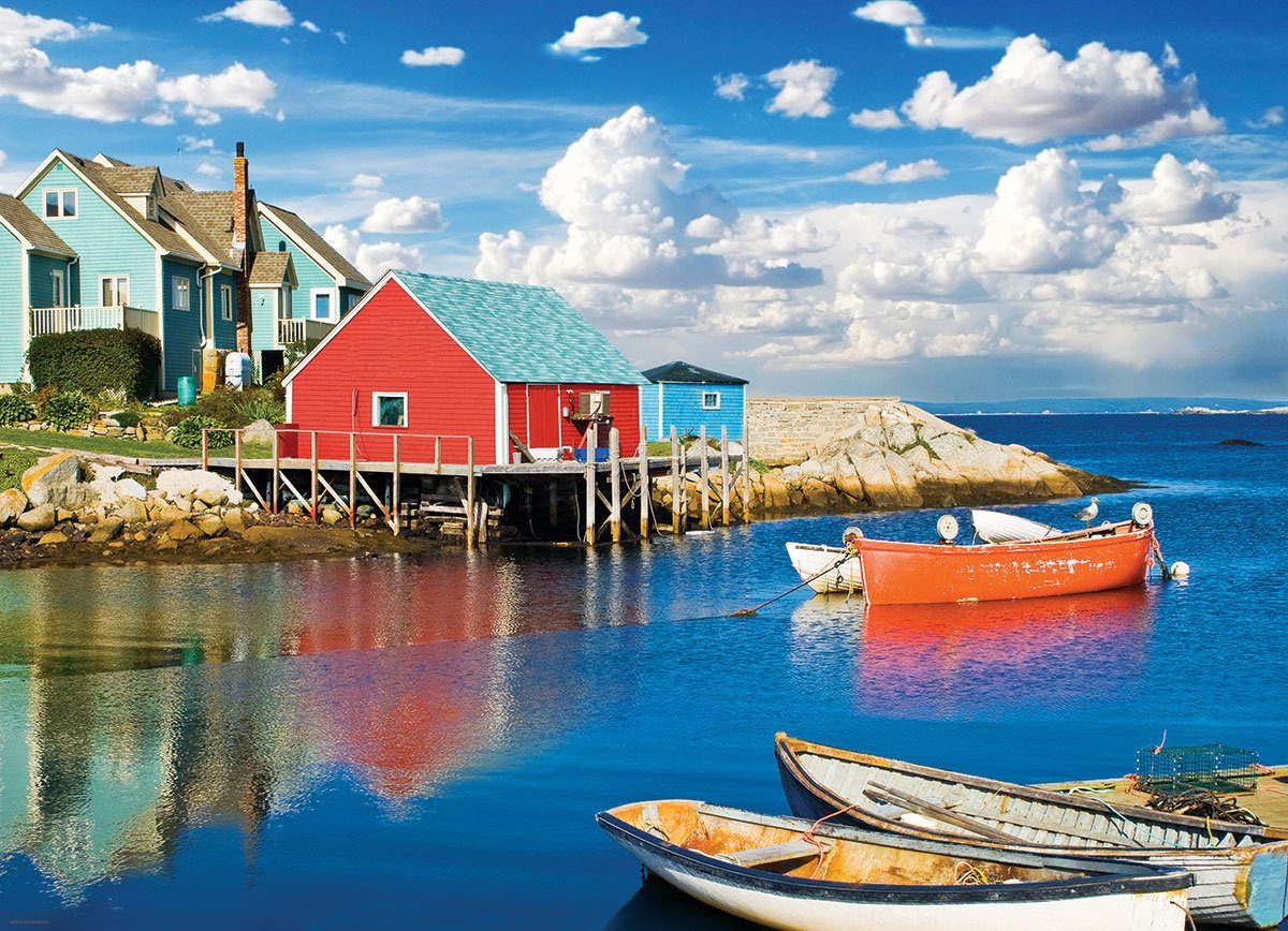 Puzzle Peggys Cove, Nova Scotia