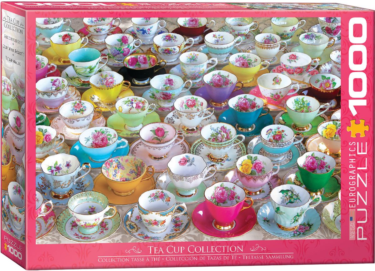 Puzzle Kolekcia čajových šálok