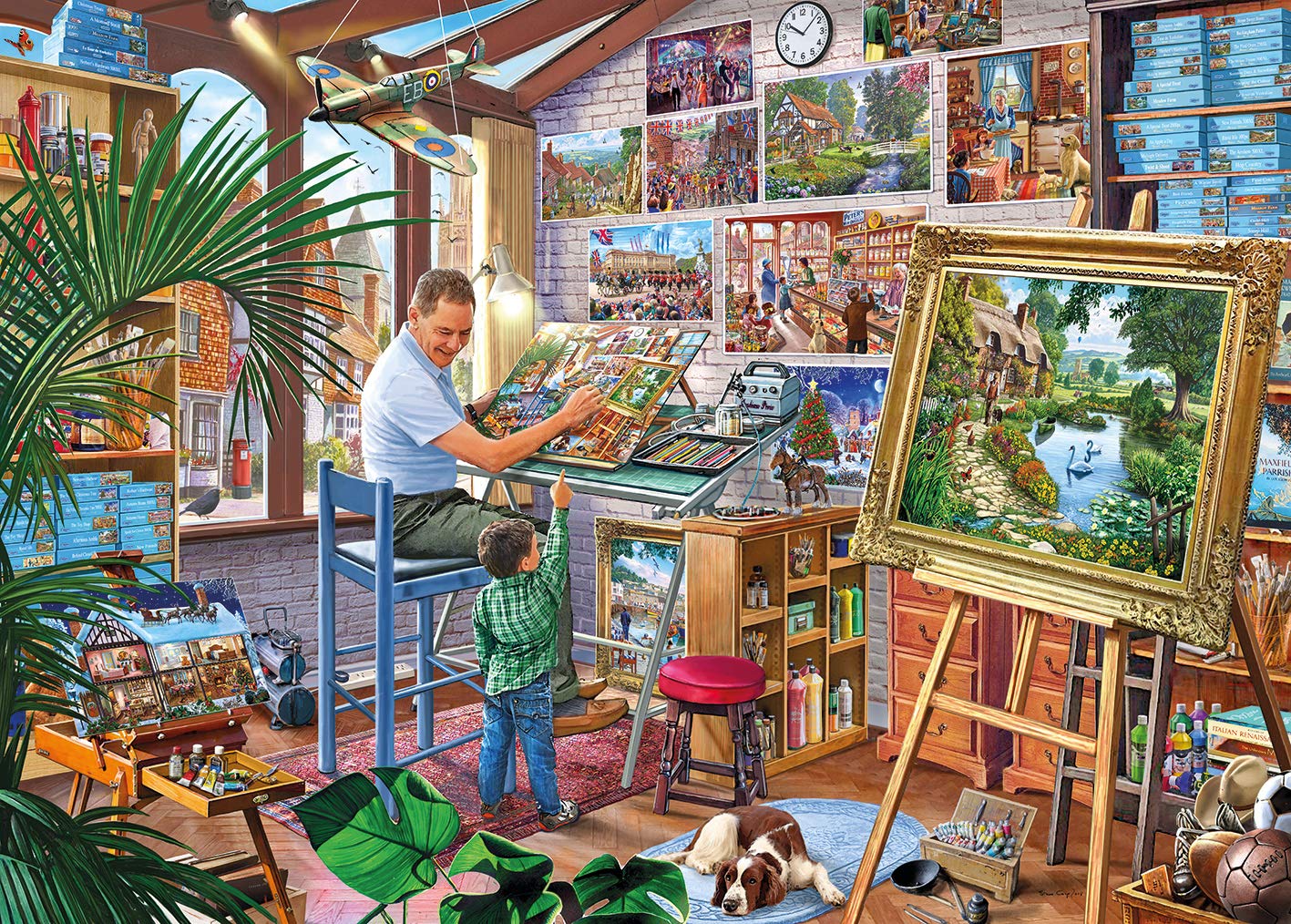 Puzzle Steve Crisp: Work of Art