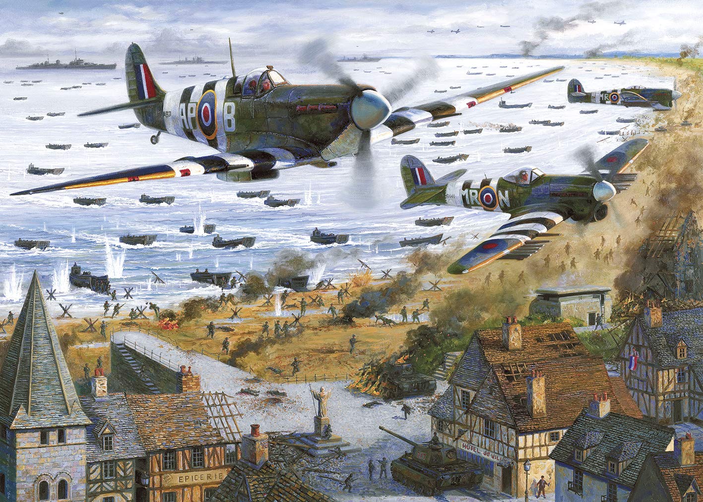 Puzzle Lądowanie w D-Day
