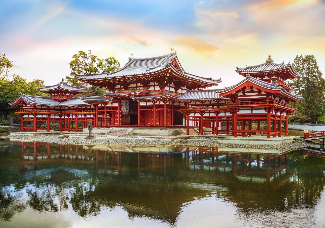 Puzzle Byodo-In-Tempel in Kyoto, Japan