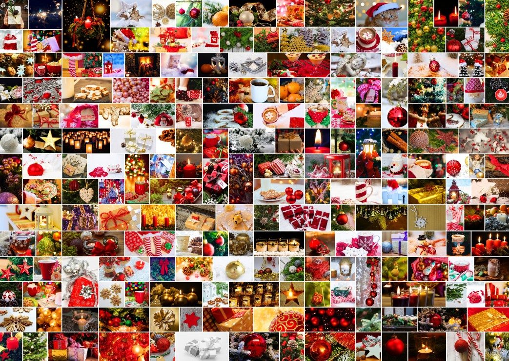 Puzzle Collage: Kerstmis