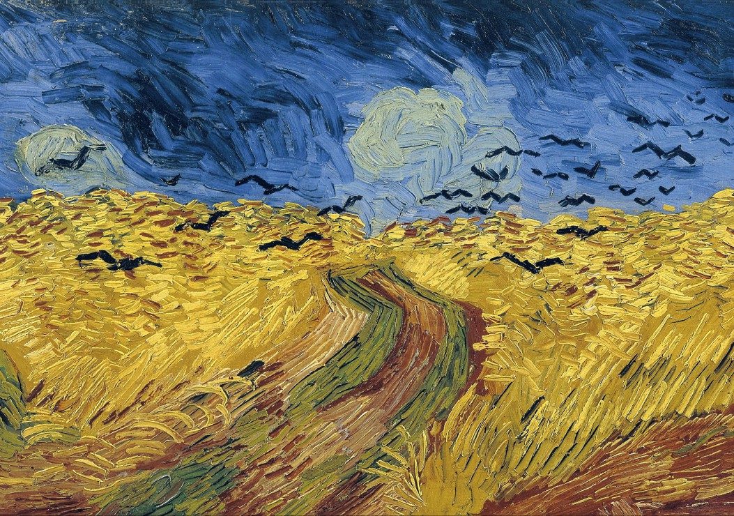 Puzzle Vincent van Gogh: Kukuřičné pole s vránami