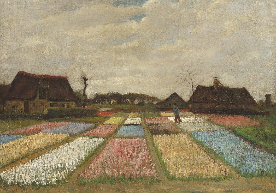 Puzzle Vincent van Gogh: The Flower Beds in Holland