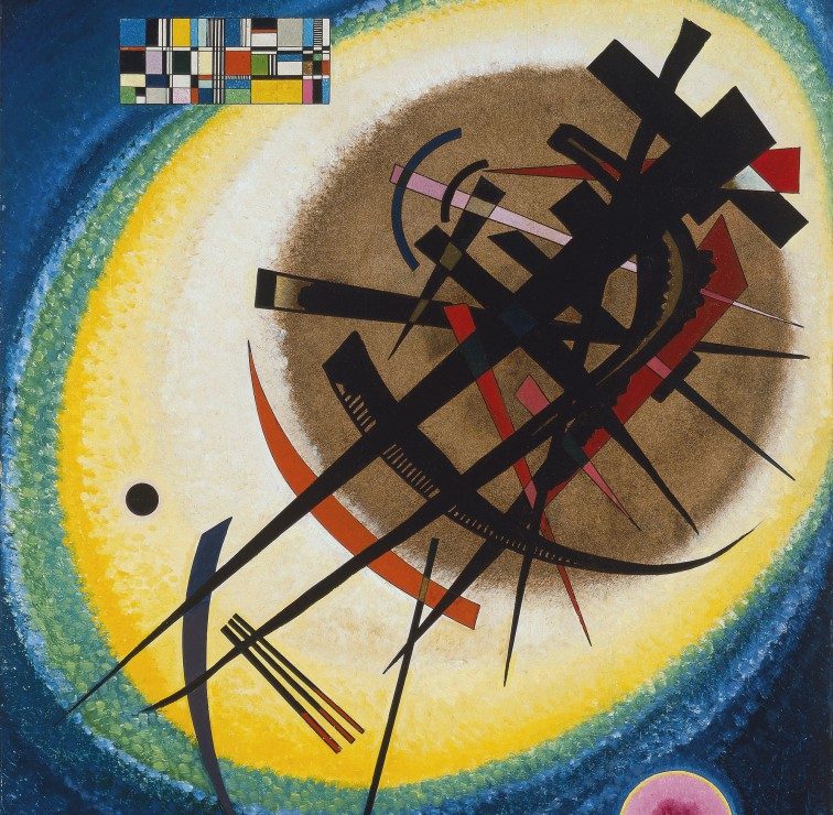Puzzle Kandinsky : In the Bright Oval, 1925