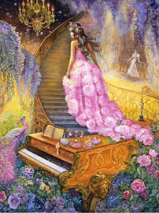 Puzzle Josephine Wall: Melody in Pink