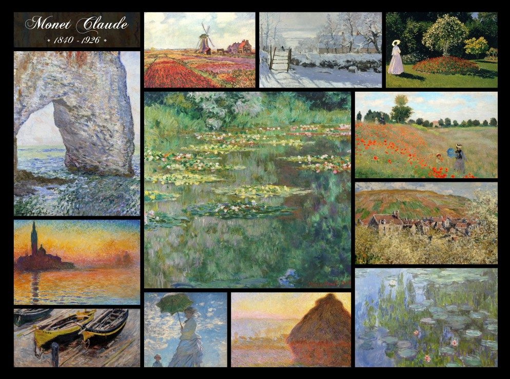 Puzzle Monet: Collage