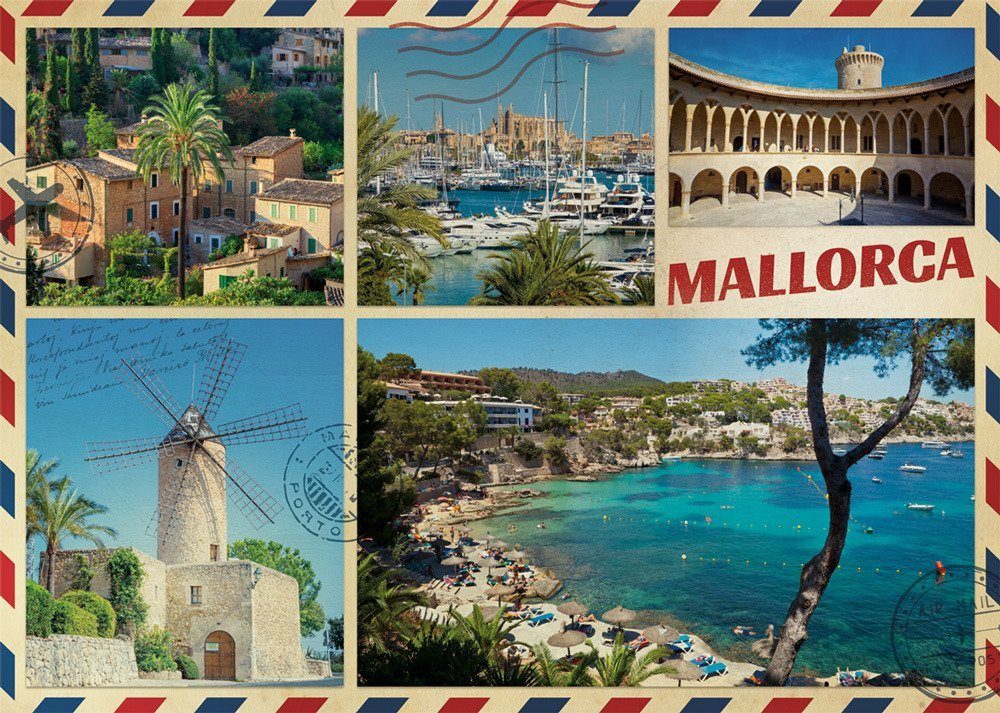 Puzzle Salutări din Mallorca