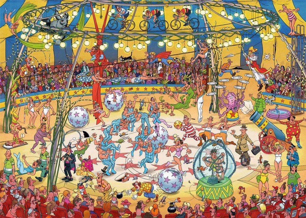 Puzzle Jan van Haasteren: Cirkus