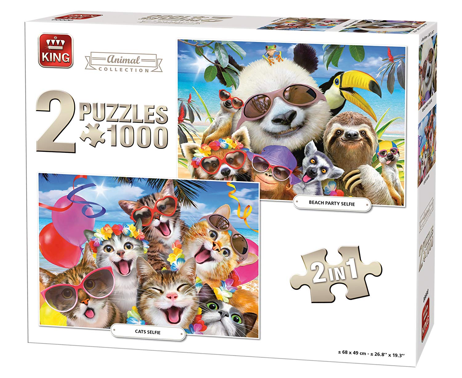 Puzzle Animal collection: Selfie