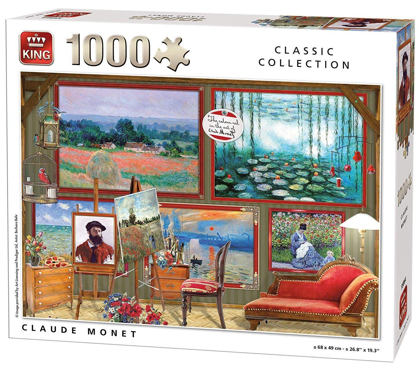Puzzle Monet collage