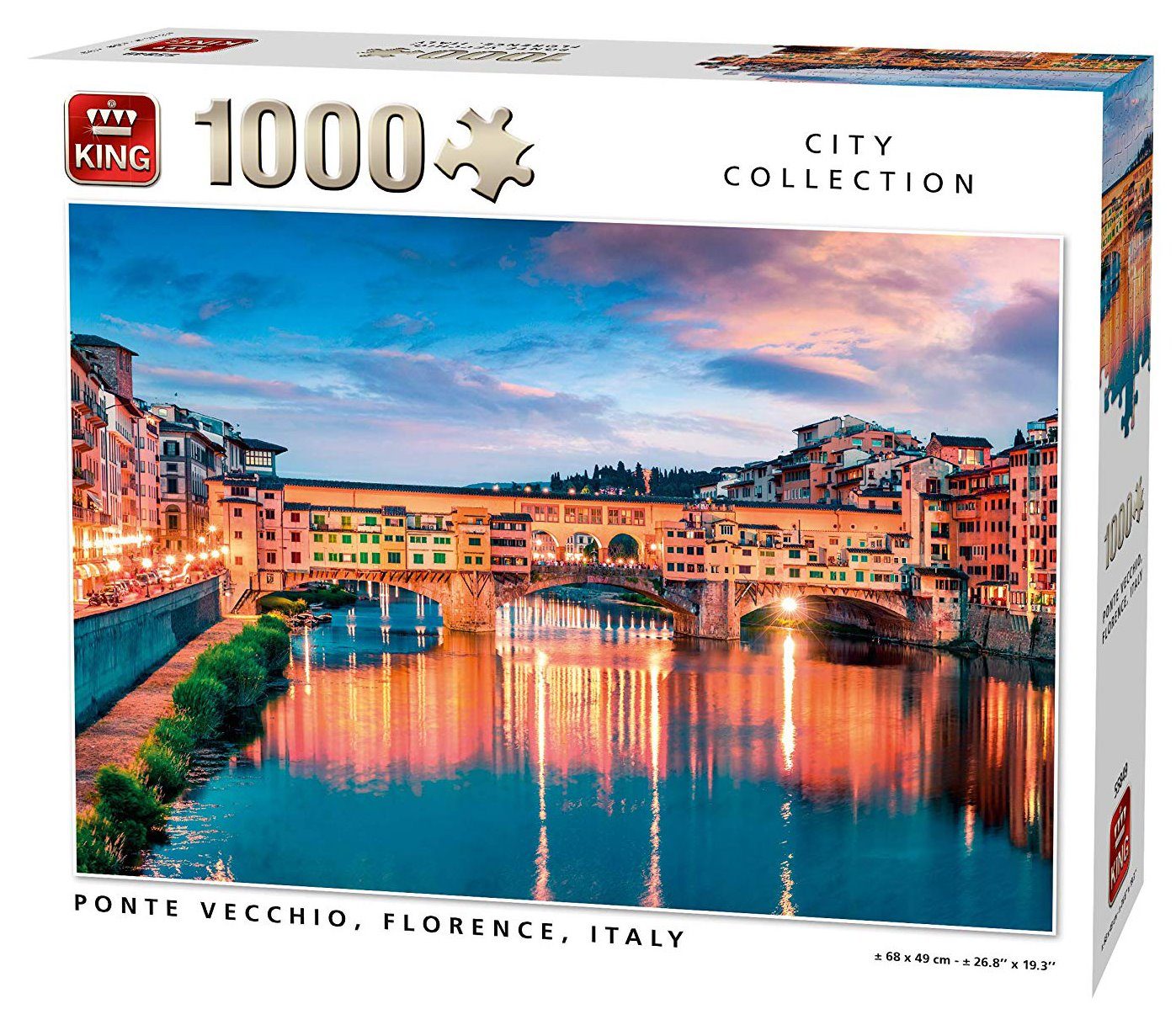 Puzzle Ponte Vecchio, Florença, Itália
