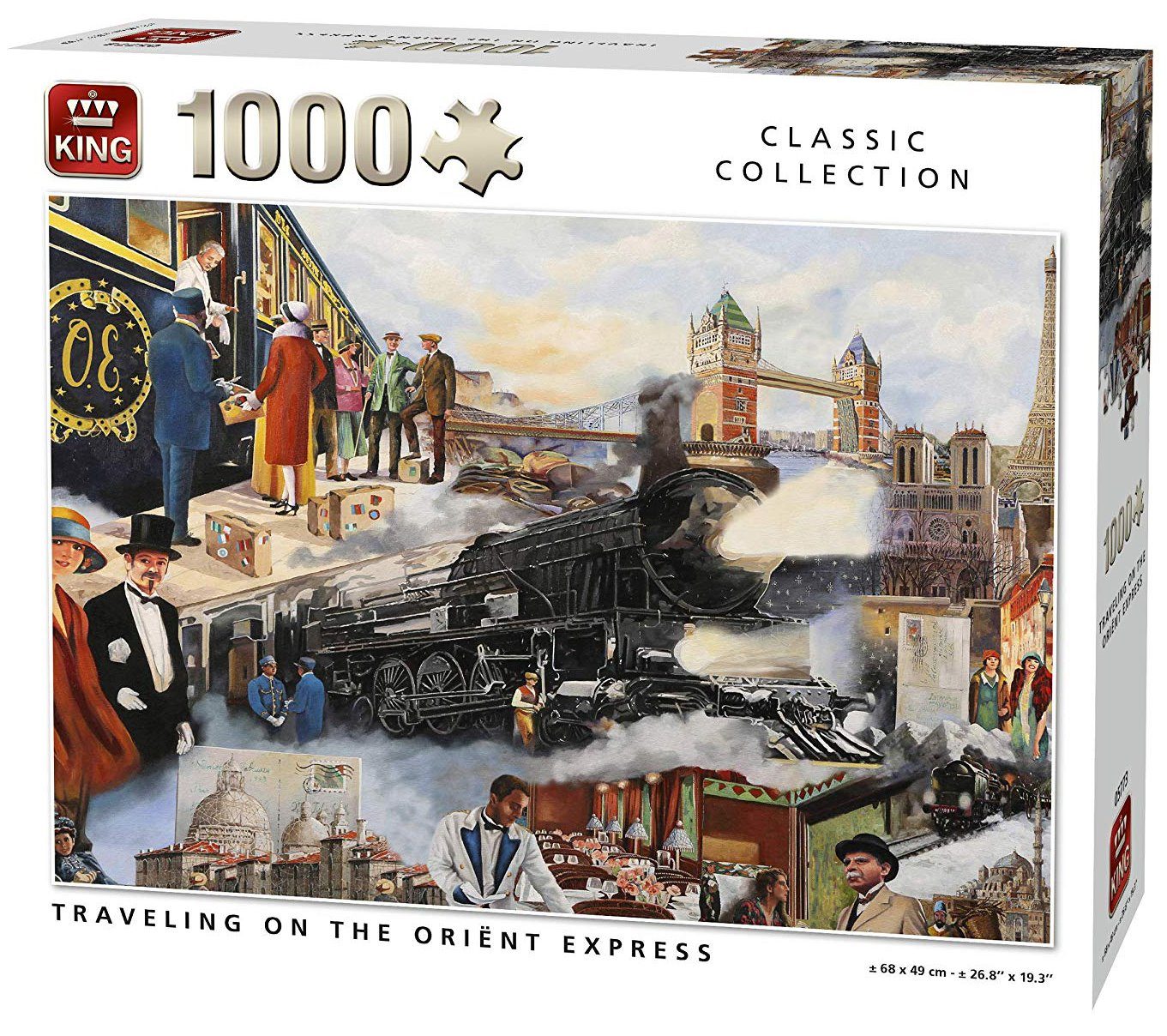 Puzzle Podróżowanie Orient Expressem