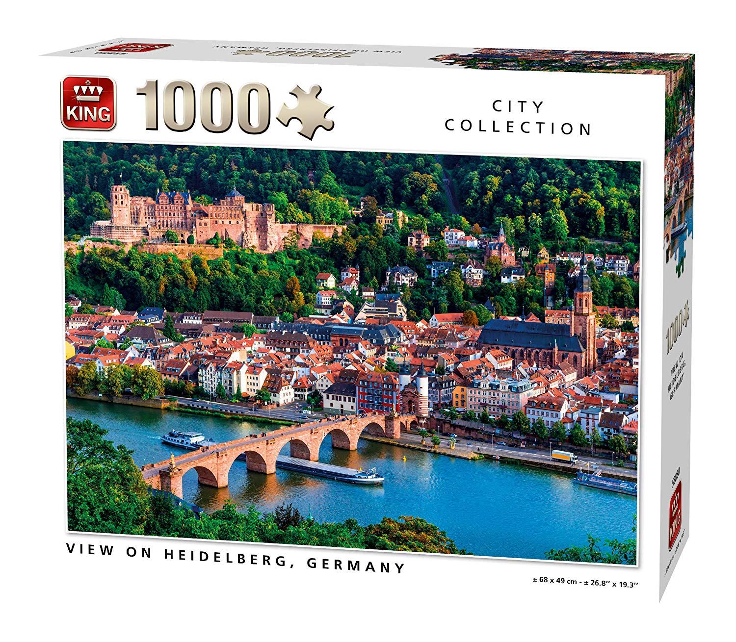 Puzzle Widok na Heidelberg